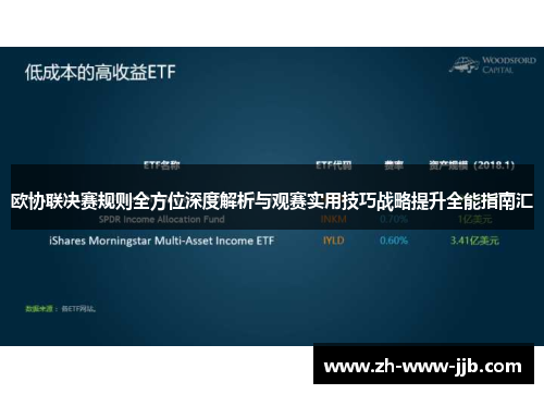 欧协联决赛规则全方位深度解析与观赛实用技巧战略提升全能指南汇